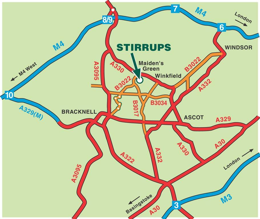 Stirrups Hotel Bracknell Buitenkant foto
